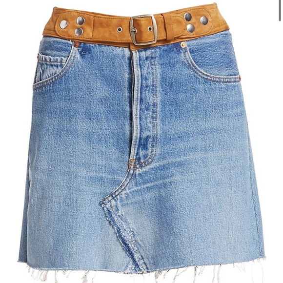 levis redone skirt